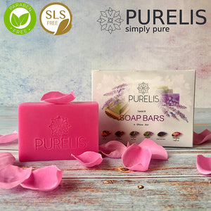 Handmade Soap Bars Gift Set - 6 Pc Purelis Natural Soap Set- Artisan Crafted Soap Bars with Essential Oils. Soap Gift Set for Women Makes Best Bath And Body Holiday Gift for Women! - ardenorganics.com