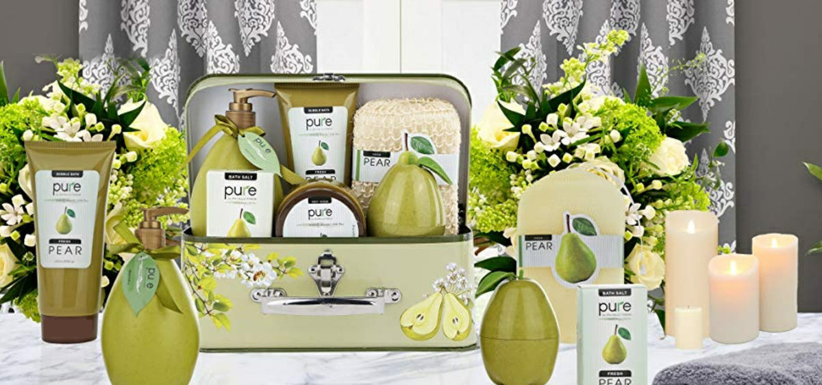 Pure Spa Gifts, Pureparker, Spa Gift Baskets