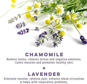 Lavender and Chamomile Aromatherapy Bubble Bath, 1 Bottle 26.5 oz