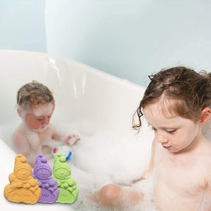 Elf Snowman Bath Bombs. 8 pack. Natural, Moisturizing. for Kids & Adults