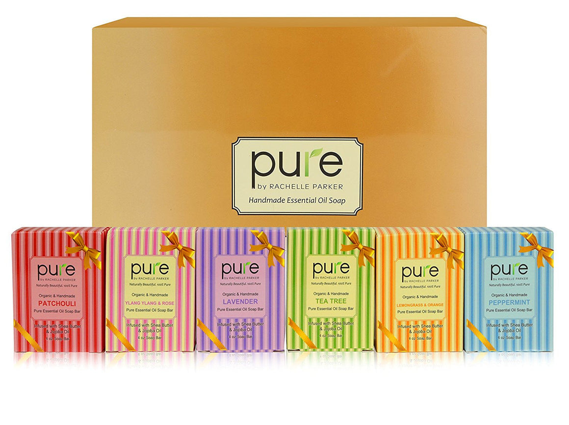 Men's Fragrance Oil Set by Pure - Set of 6 Premium Grade Scented