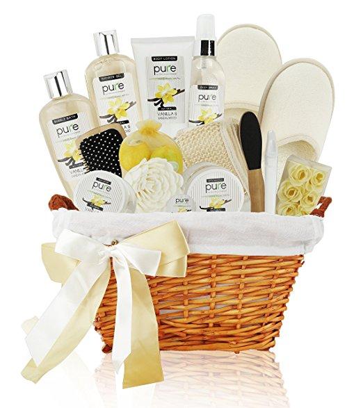 Premium XL Sandalwood Vanilla Deluxe Bath Gift Basket