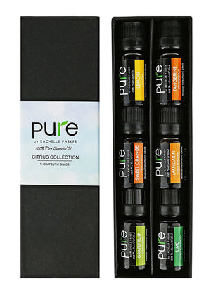 Pure Therapeutic Grade Citrus Essential Oils 6 Piece Set